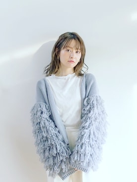 「RAW FUDGE（ローファッジ）のアイテム」を使った、whitecollectionさん（レディース・165cm）の冬コーディネート
