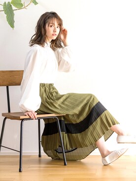 「White Collection（ホワイトコレクション）のアイテム」を使った、whitecollectionさん（レディース・165cm）の冬コーディネート