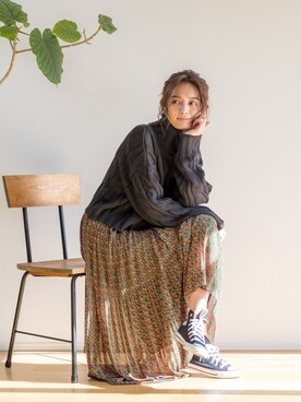 「White Collection（ホワイトコレクション）のアイテム」を使った、whitecollectionさん（レディース・165cm）の冬コーディネート