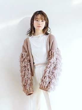 「RAW FUDGE（ローファッジ）のアイテム」を使った、whitecollectionさん（レディース・165cm）の冬コーディネート