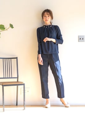 「WHITE JOOLA（ホワイトジョーラ）のアイテム」を使った、whitecollectionさん（レディース・165cm）の冬コーディネート