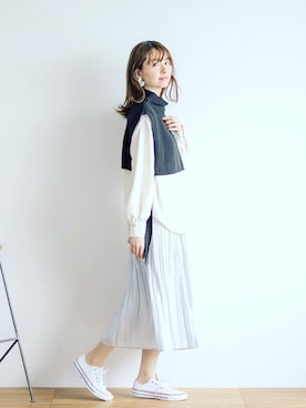 「White Collection（ホワイトコレクション）のアイテム」を使った、whitecollectionさん（レディース・165cm）の冬コーディネート