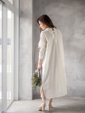 「White Collection（ホワイトコレクション）のアイテム」を使った、whitecollectionさん（レディース・165cm）の冬コーディネート