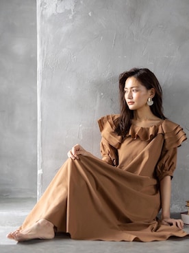 「White Collection（ホワイトコレクション）のアイテム」を使った、whitecollectionさん（レディース・165cm）の春コーディネート