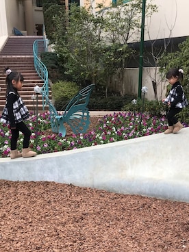 anuenueさん（キッズ・90cm）の冬コーディネート