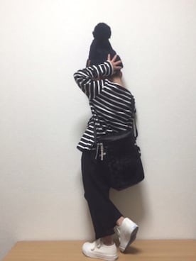 「5歳」｜「アイテム（スラックス）」を使った、so__naさん（キッズ・100cm）の冬コーディネート