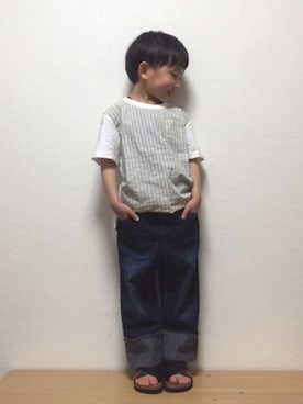 so__naさん（キッズ・100cm）の春コーディネート