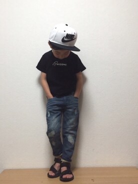 so__naさん（キッズ・100cm）の春コーディネート