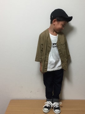 so__naさん（キッズ・100cm）の秋コーディネート