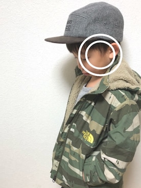 「5歳」｜「アイテム（マウンテンパーカー）」を使った、so__naさん（キッズ・100cm）の秋コーディネート