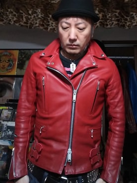 「666」｜DJ KOKI ABE さん（メンズ・170cm）の秋コーディネート