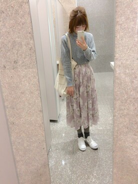 aki*さん(レディース・161cm)の冬コーディネート