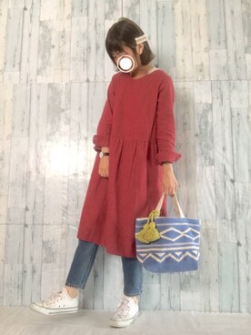 aki*さん（レディース・161cm）の春コーディネート