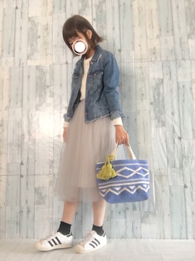 aki*さん（レディース・161cm）の春コーディネート