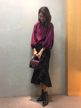 atsukoさん（レディース・168cm）の秋コーディネート