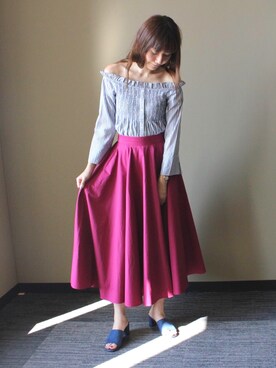 atsukoさん（レディース・168cm）の夏コーディネート