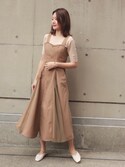 デニムロングワンピース ワンピース Randa ランダ のファッション通販 Zozotown