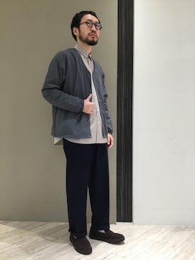 「BURLAP OUTFITTER」｜「アイテム（ブルゾン）」を使った、nakaiさん（メンズ・168cm）の春コーディネート
