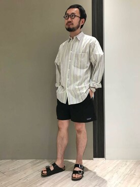 nakaiさん（メンズ・168cm）の夏コーディネート