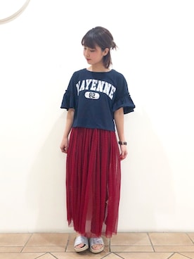 なかのんさん（レディース・150cm）の夏コーディネート