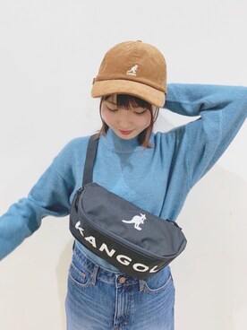 「コーデュロイキャップ」｜なかのんさん（レディース・150cm）の秋コーディネート