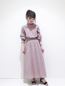 「平成最後のWEARISTAセンバツ」｜「アイテム（その他）」を使った、なかのんさん（レディース・150cm）の春コーディネート