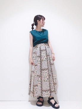 なかのんさん（レディース・150cm）の夏コーディネート