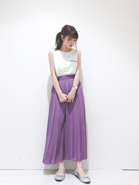 なかのんさん（レディース・151cm）の夏コーディネート