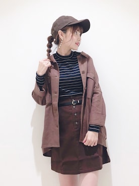 なかのんさん（レディース・151cm）の秋コーディネート