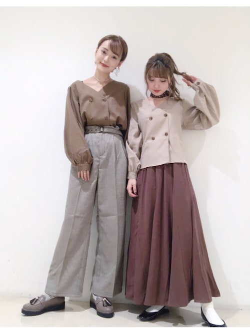 なかのん Earth Music Ecologyのシャツ ブラウスを使ったコーディネート Wear