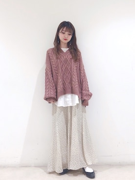 なかのんさん（レディース・151cm）の春コーディネート