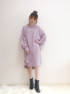 「おうちスタイル」｜「アイテム（その他）」を使った、なかのんさん（レディース・151cm）の春コーディネート