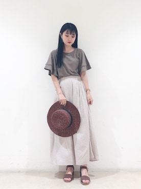 なかのんさん（レディース・150cm）の夏コーディネート