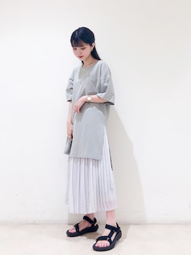 なかのんさん（レディース・150cm）の夏コーディネート