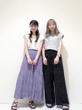 なかのんさん（レディース・150cm）の夏コーディネート