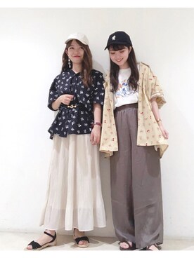 なかのんさん（レディース・150cm）の夏コーディネート