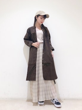 タンクトップを使った 羽織り のレディースコーディネート一覧 Wear