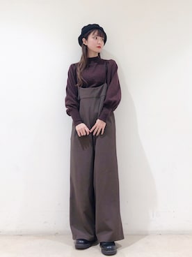 なかのんさん（レディース・150cm）の冬コーディネート