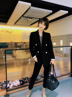 「coup cup」｜sunmengsi1さん（レディース・162cm）の秋コーディネート