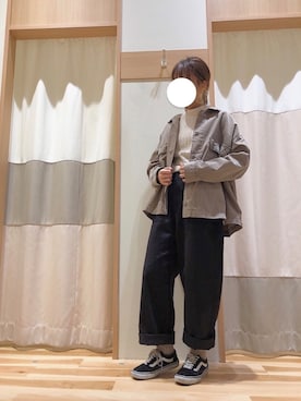 「秋のマイ旬スタイル」｜「アイテム（その他アウター）」を使った、k o iさん（レディース・157cm）の秋コーディネート