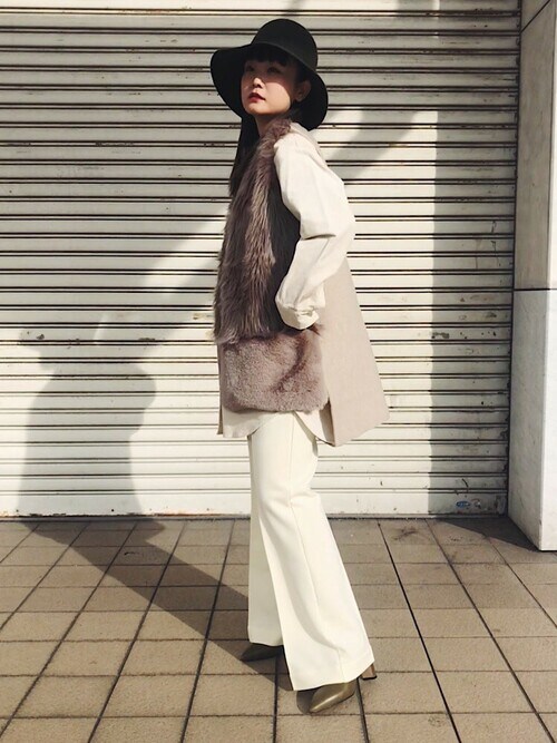 古森 Ships 札幌ステラプレイスwomen S店 Shipsのニットキャップ ビーニーを使ったコーディネート Wear