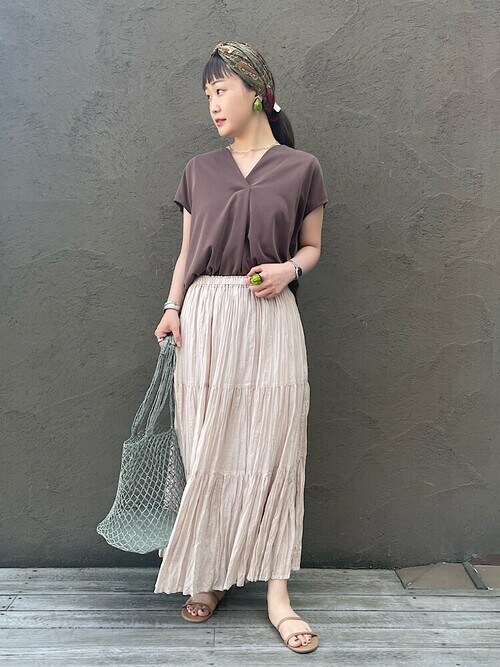 古森 Ships 札幌ステラプレイスwomen S店 Shipsのtシャツ カットソーを使ったコーディネート Wear