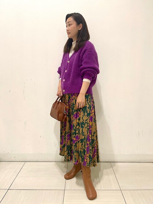 古森 Ships 札幌ステラプレイスwomen S店 Shipsのカーディガン ボレロを使ったコーディネート Wear