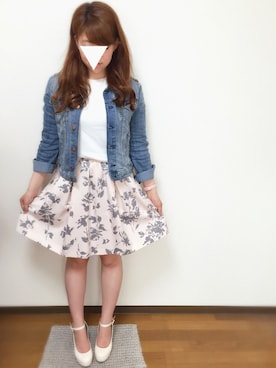 えちゃ ☺︎*さん（レディース・158cm）の春コーディネート