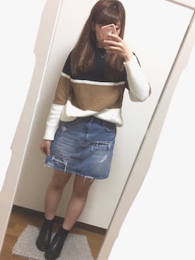 えちゃ ☺︎*さんのコーディネート