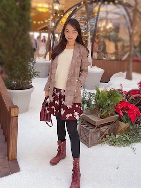 ベル 🇹🇼💕 さん（レディース・168cm）の冬コーディネート