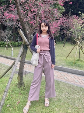 「bye bye（バイバイ）のアイテム」を使った、ベル 🇹🇼💕 さん（レディース・168cm）の春コーディネート