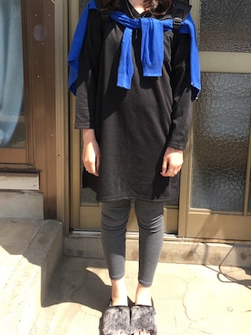 ERIKAさん（レディース・160cm）の冬コーディネート