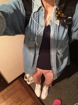 ERIKAさん（レディース・160cm）の冬コーディネート