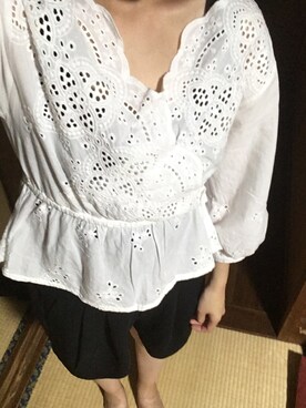 「ALBA（アルバ）のアイテム」を使った、ERIKAさん（レディース・160cm）の夏コーディネート